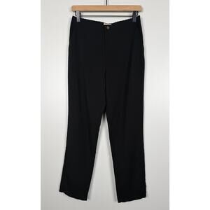 Marine Layer Allison Pant Black Medium Straight Leg Modal Blend Casual